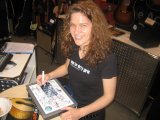 meike at Musikmesse in Frankfurt/Main, Germany